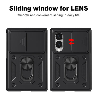 Deksel for Samsung Galaxy Z Fold8 F971, Techsuit, CamShield, Svart