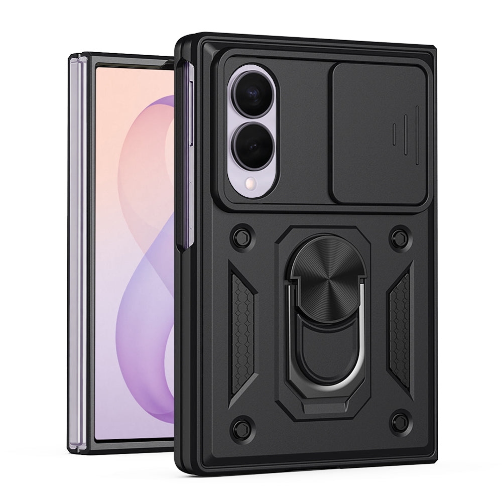 Deksel for Samsung Galaxy Z Fold8 F971, Techsuit, CamShield, Svart