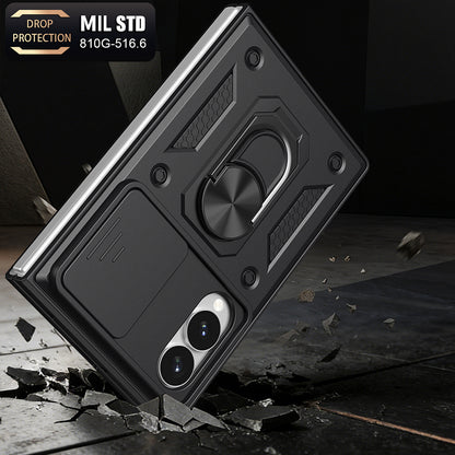 Deksel til Samsung Galaxy Z Fold8 F971, Techsuit, CamShield, Grønn