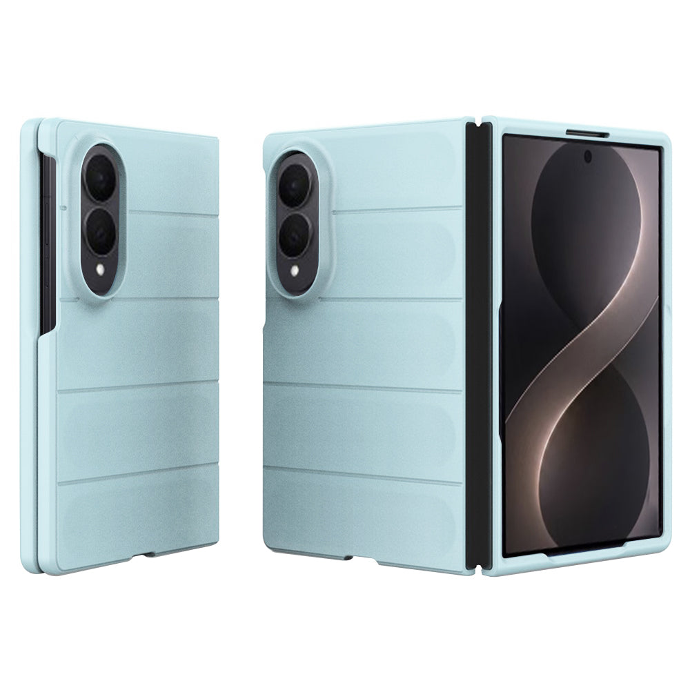 Deksel for Samsung Galaxy Z Fold8 F976, Techsuit, Magic Shield, Blå