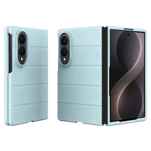 Deksel for Samsung Galaxy Z Fold8 F976, Techsuit, Magic Shield, Blå