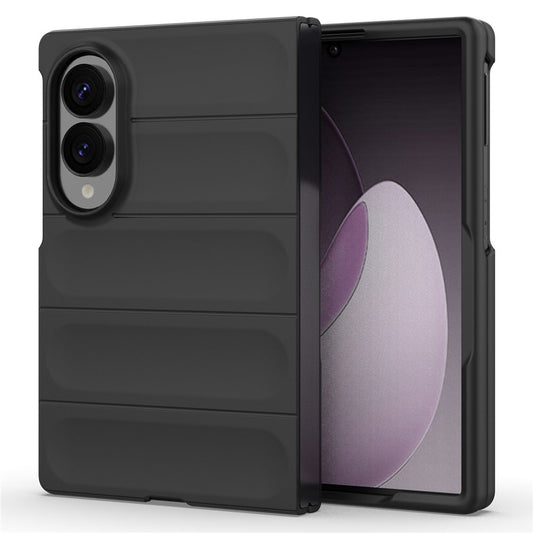 Deksel for Samsung Galaxy Z Fold8 F971, Techsuit, Magic Shield, Svart