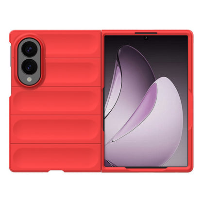 Deksel for Samsung Galaxy Z Fold8 F976, Techsuit, Magic Shield, Rød