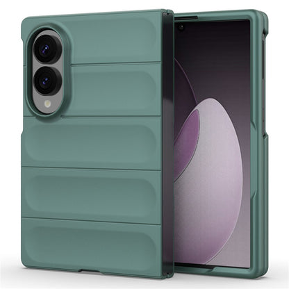 Deksel for Samsung Galaxy Z Fold8 F976, Techsuit, Magic Shield, Grønn
