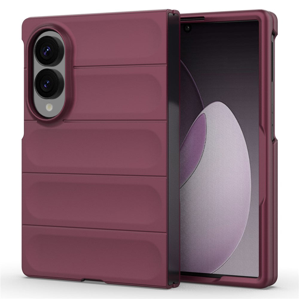 Deksel til Samsung Galaxy Z Fold8 F976, Techsuit, Magic Shield, Burgunder