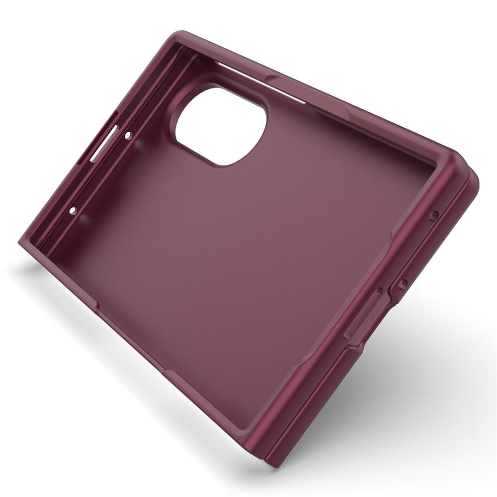 Deksel til Samsung Galaxy Z Fold8 F976, Techsuit, Magic Shield, Burgunder
