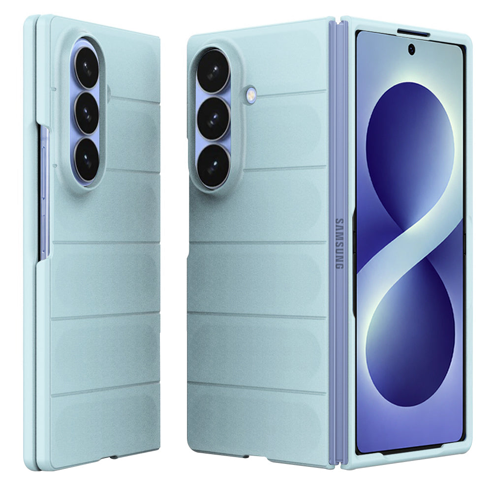 Deksel for Samsung Galaxy Z Fold8 Ultra F971, Techsuit, Magic Shield, Blå