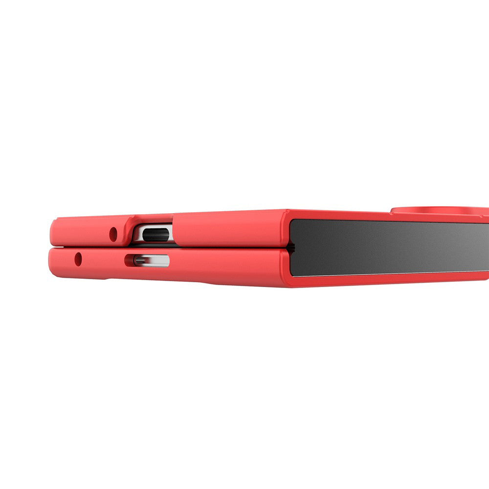 Deksel for Samsung Galaxy Z Fold8 Ultra F971, Techsuit, Magic Shield, Rød