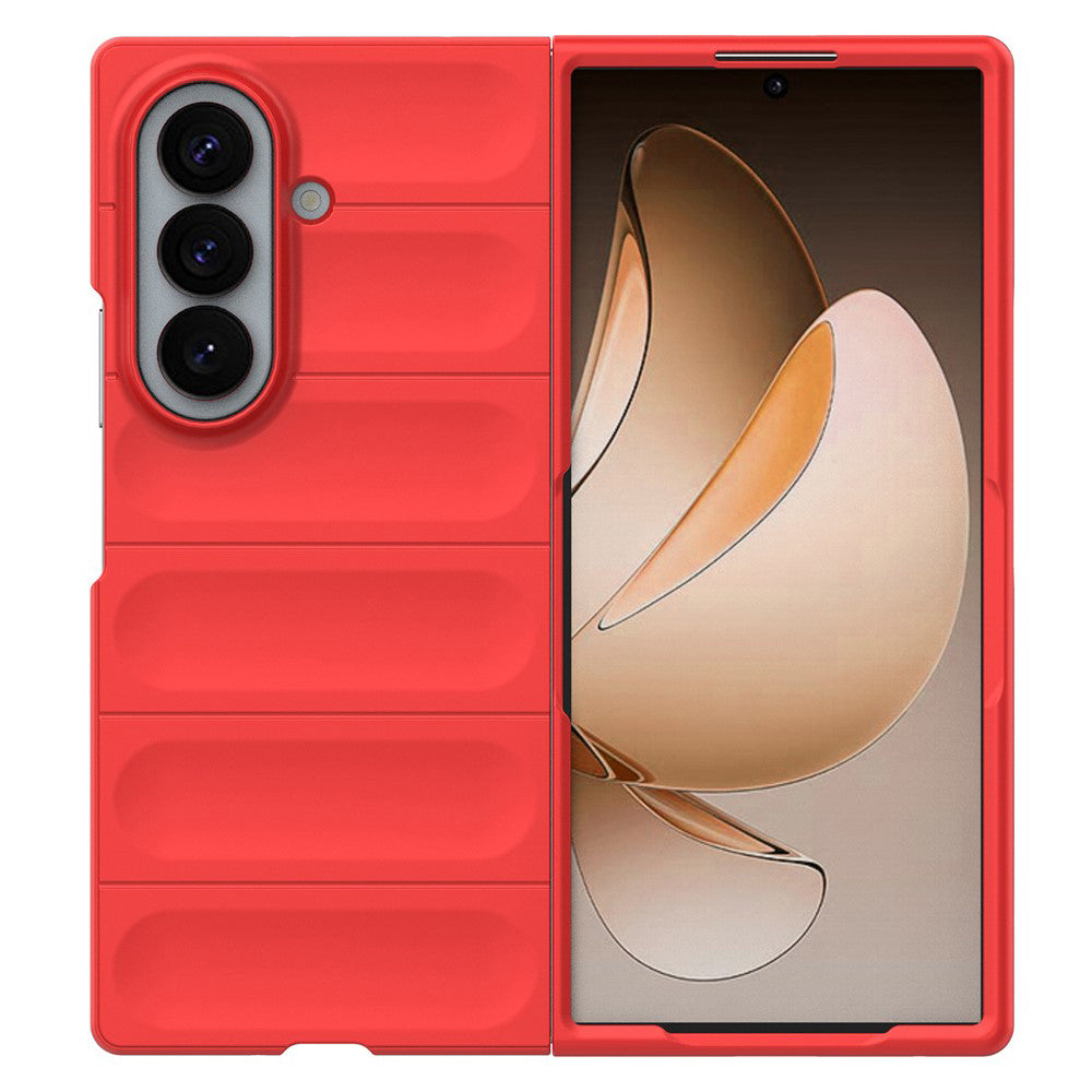 Deksel for Samsung Galaxy Z Fold8 Ultra F971, Techsuit, Magic Shield, Rød