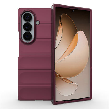 Deksel for Samsung Galaxy Z Fold8 Ultra F971, Techsuit, Magic Shield, Burgunder