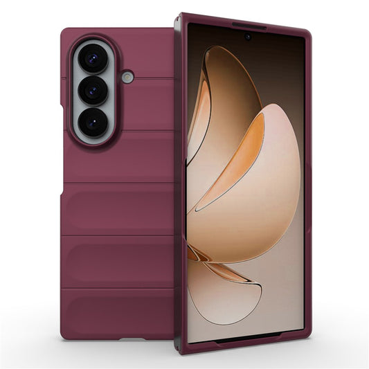 Deksel for Samsung Galaxy Z Fold8 Ultra F971, Techsuit, Magic Shield, Burgunder
