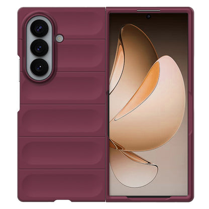 Deksel for Samsung Galaxy Z Fold8 Ultra F971, Techsuit, Magic Shield, Burgunder