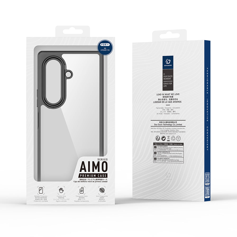 Deksel til Samsung Galaxy Z Fold8 Ultra F976, DUX DUCIS, Aimo, Svart