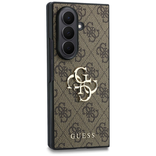 Deksel til Samsung Galaxy Z Fold8 Ultra F976, Guess, 4G Big Logo, Brun