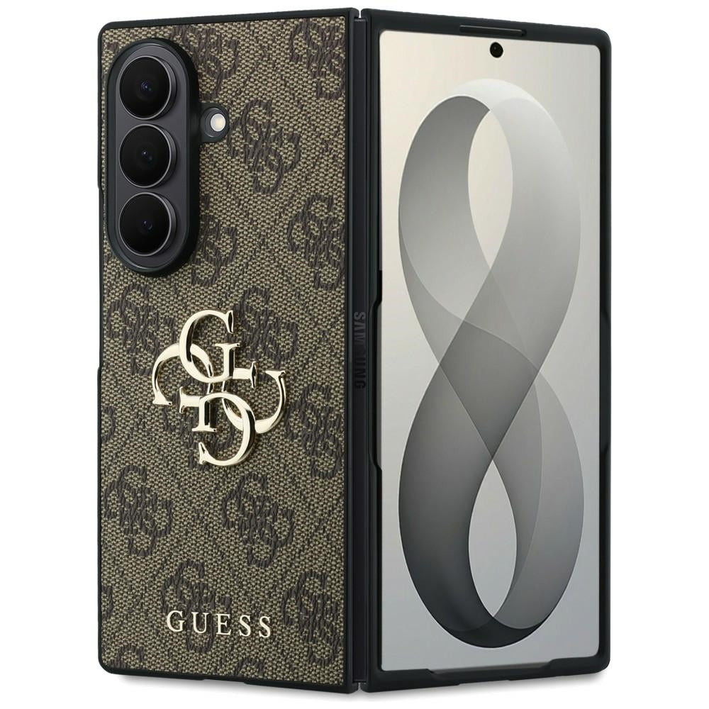 Deksel til Samsung Galaxy Z Fold8 Ultra F976, Guess, 4G Big Logo, Brun