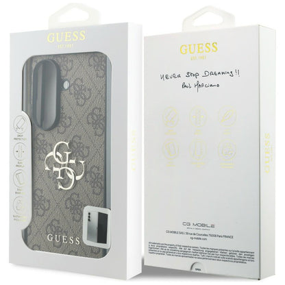 Deksel til Samsung Galaxy Z Fold8 Ultra F976, Guess, 4G Big Logo, Brun