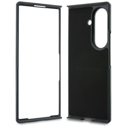 Deksel for Samsung Galaxy Z Fold8 Ultra F976, Karl Lagerfeld, Karl & Choupette Head Pin, Svart