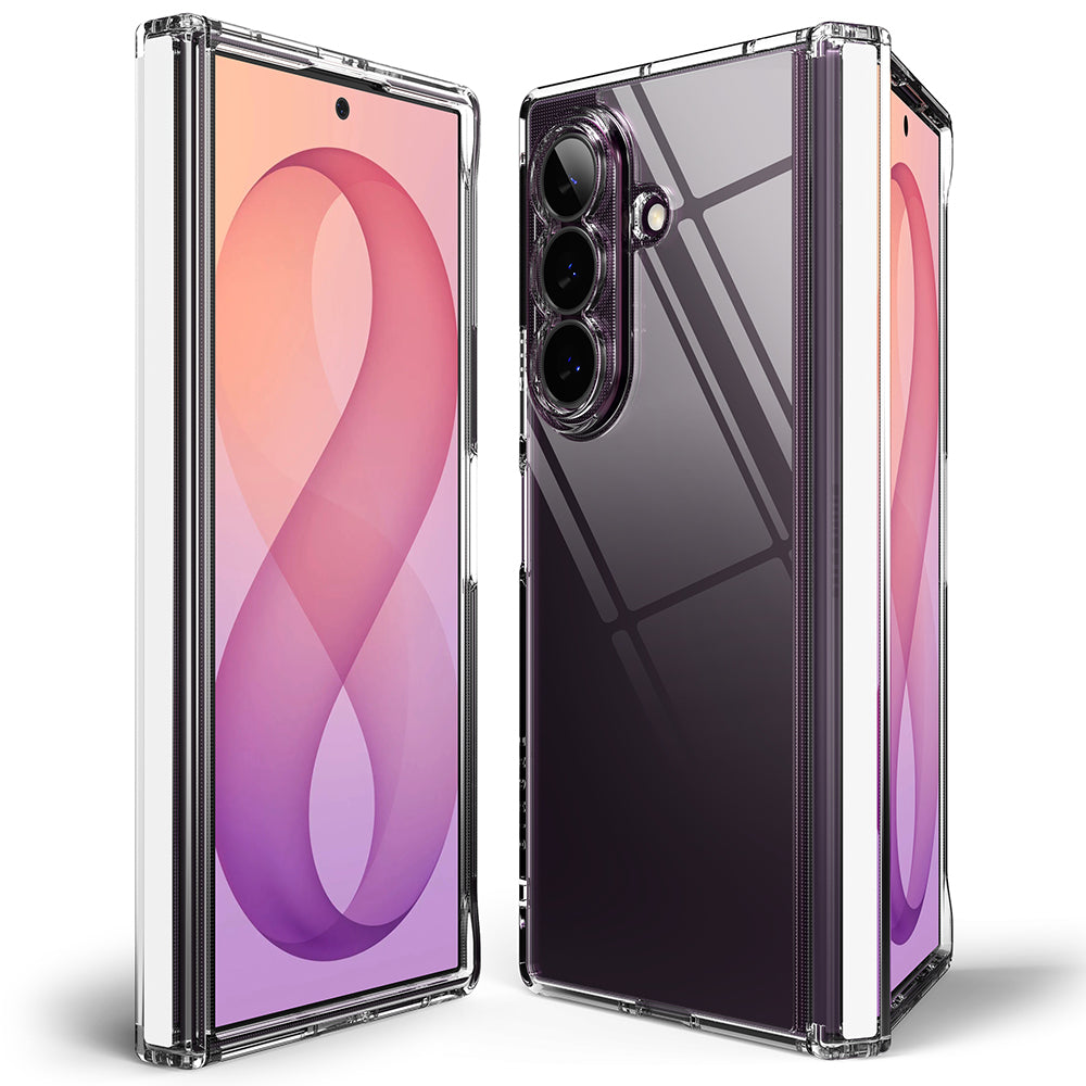 Deksel til Samsung Galaxy Z Fold8 Ultra F976, Ringke, Fusion Flap, Transparent