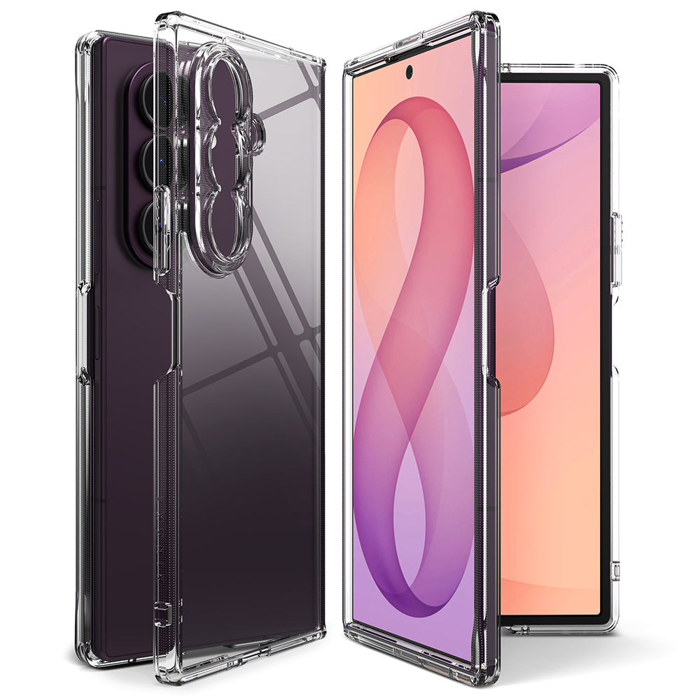 Deksel til Samsung Galaxy Z Fold8 Ultra F976, Ringke, Fusion, Transparent