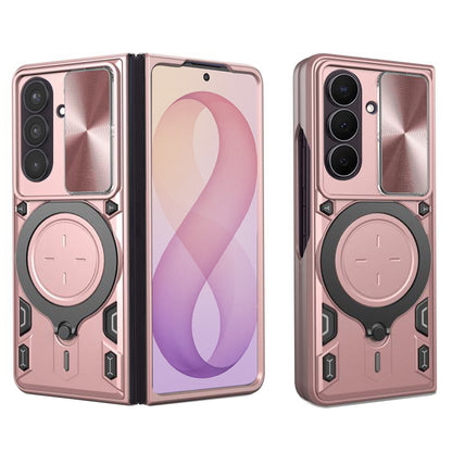 Deksel for Samsung Galaxy Z Fold8 Ultra F976 / Z Fold7 F966, Techsuit, CamGuard Pro, Rosa Gull