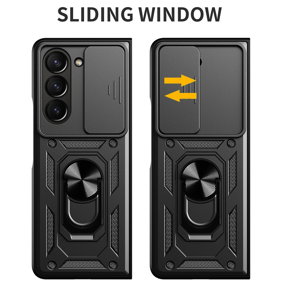 Deksel for Samsung Galaxy Z Fold8 Ultra F976 / Z Fold7 F966, Techsuit, CamShield, Blå