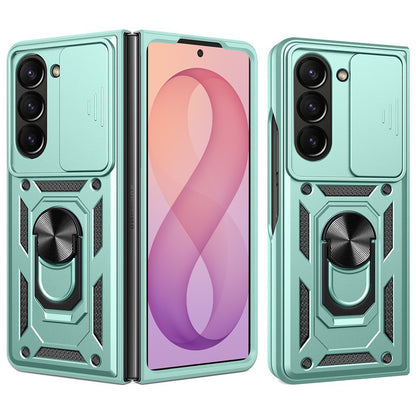 Deksel til Samsung Galaxy Z Fold8 Ultra F976 / Z Fold7 F966, Techsuit, CamShield, Grønn