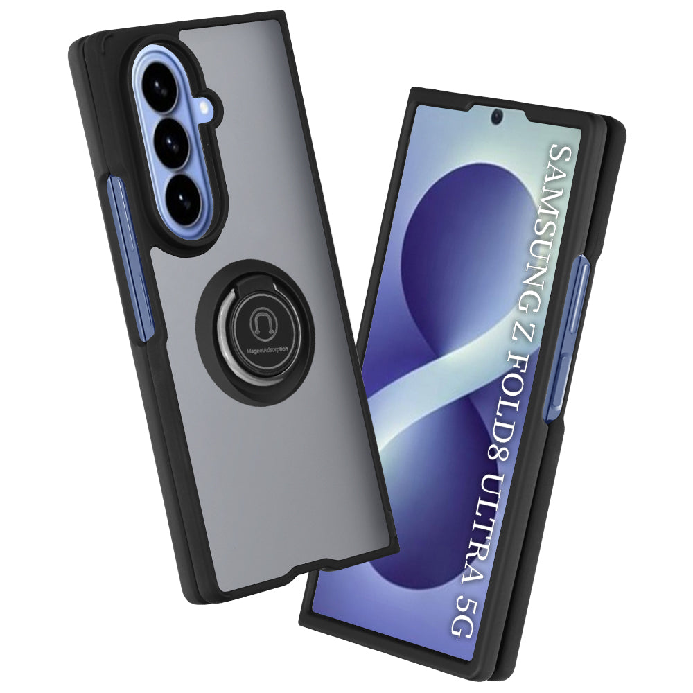 Deksel for Samsung Galaxy Z Fold8 Ultra F971, Techsuit, Glinth, Svart