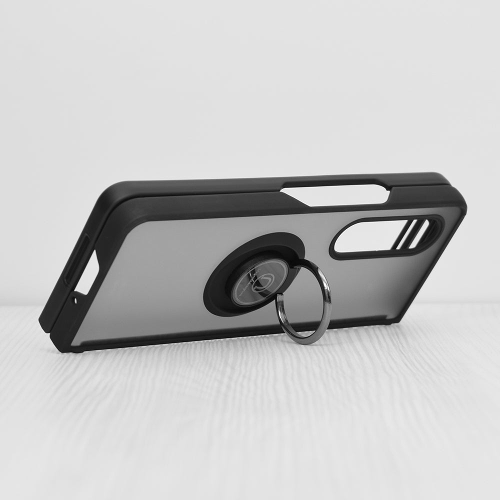 Deksel for Samsung Galaxy Z Fold8 Ultra F971, Techsuit, Glinth, Svart