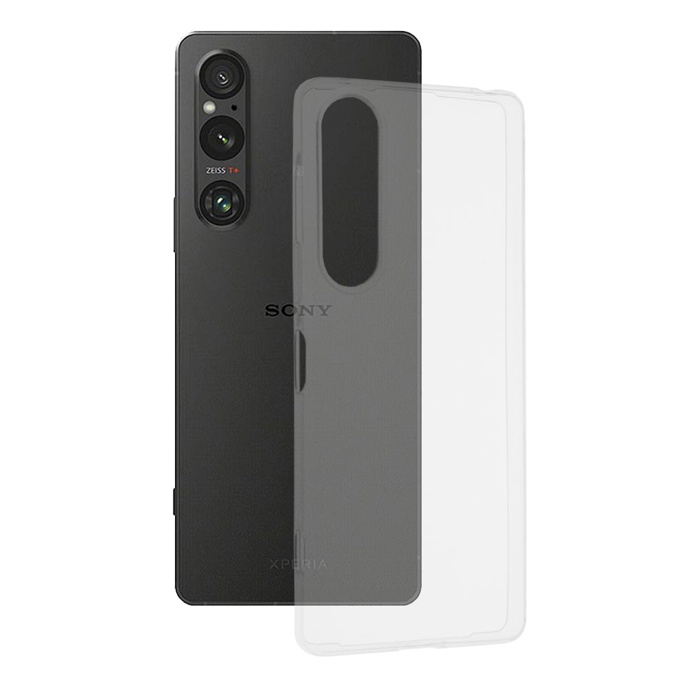 Deksel for Sony Xperia 1 V, Techsuit, Klar, Transparent