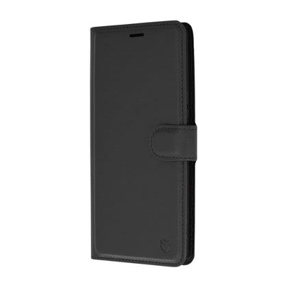 Deksel for Sony Xperia 1 VI, Techsuit, Leather Folio, Svart