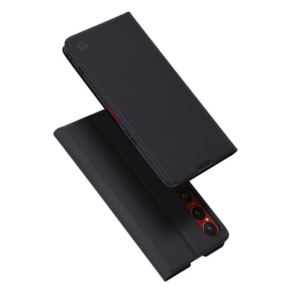 Deksel til Sony Xperia 1 VI, Techsuit, Magskin Book, Svart