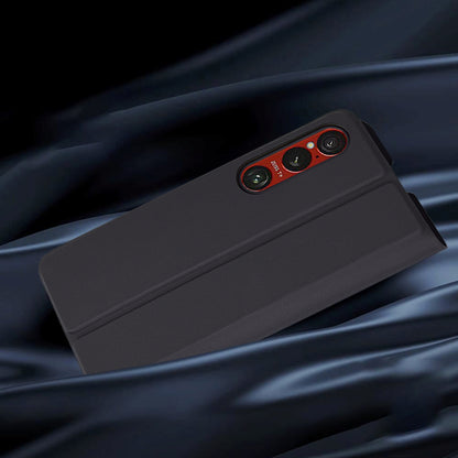 Deksel til Sony Xperia 1 VI, Techsuit, Magskin Book, Svart