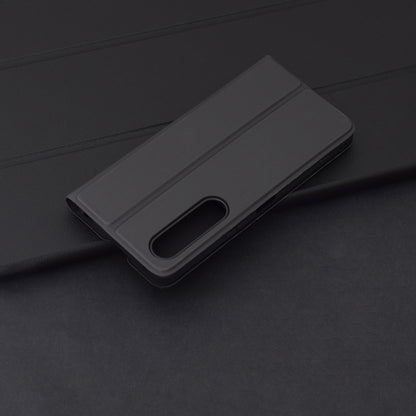 Deksel til Sony Xperia 1 VI, Techsuit, Magskin Book, Svart