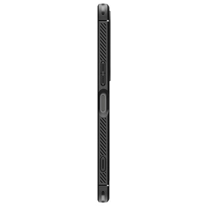 Deksel for Sony Xperia 1 VII, Spigen, Rugged Armor, Matt Svart