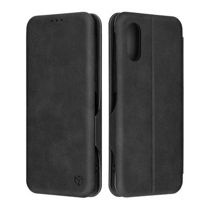 Deksel for Sony Xperia 5 VI, Techsuit, Safe Wallet Plus, Svart