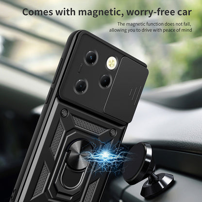 Deksel for Tecno Spark 20 Pro / Infinix Hot 40 / Hot 40 Pro, Techsuit, CamShield, Blå