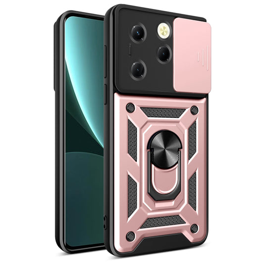 Deksel for Tecno Spark 20 Pro / Infinix Hot 40 / Hot 40 Pro, Techsuit, CamShield, Rosa