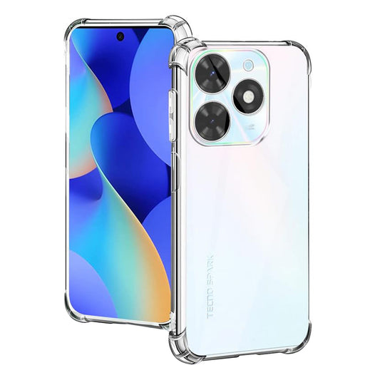 Deksel for Tecno Spark Go 2024 / Spark 20C, Techsuit, Støtsikker Klar, Transparent