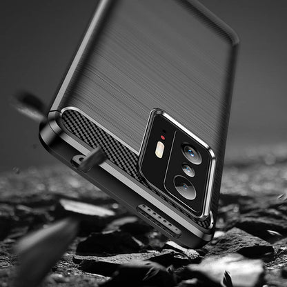 Deksel til Xiaomi 11T / 11T Pro, Techsuit, Karbon, Svart