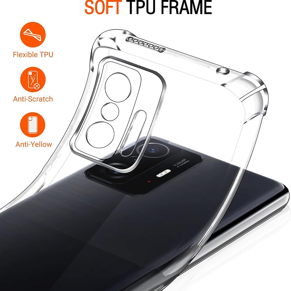 Deksel til Xiaomi 11T / 11T Pro, Techsuit, Støtsikker Klar, Transparent