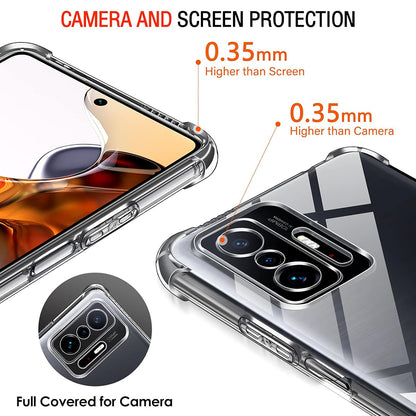 Deksel til Xiaomi 11T / 11T Pro, Techsuit, Støtsikker Klar, Transparent