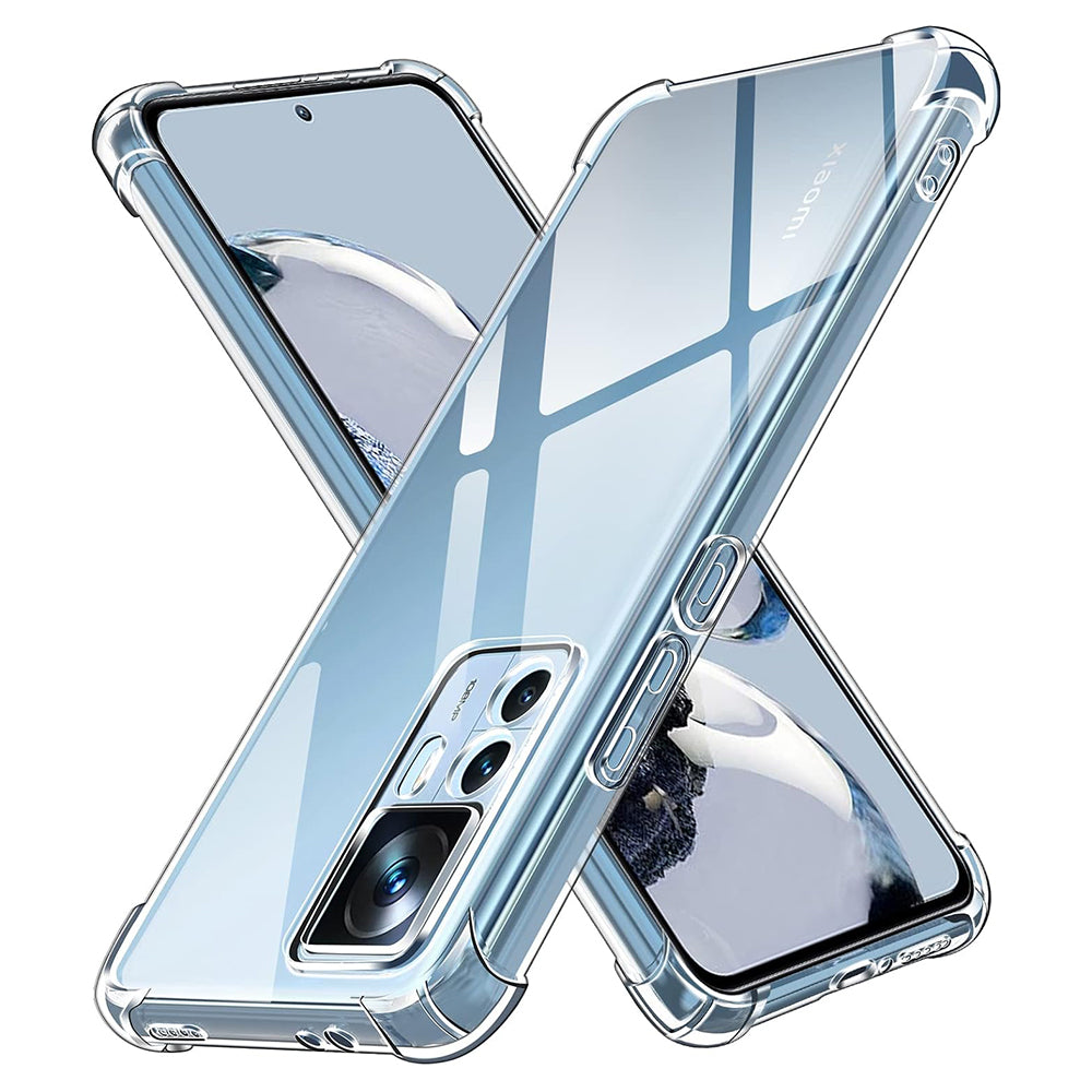 Deksel for Xiaomi 12T / 12T Pro, Techsuit, Støtsikker Klar, Transparent