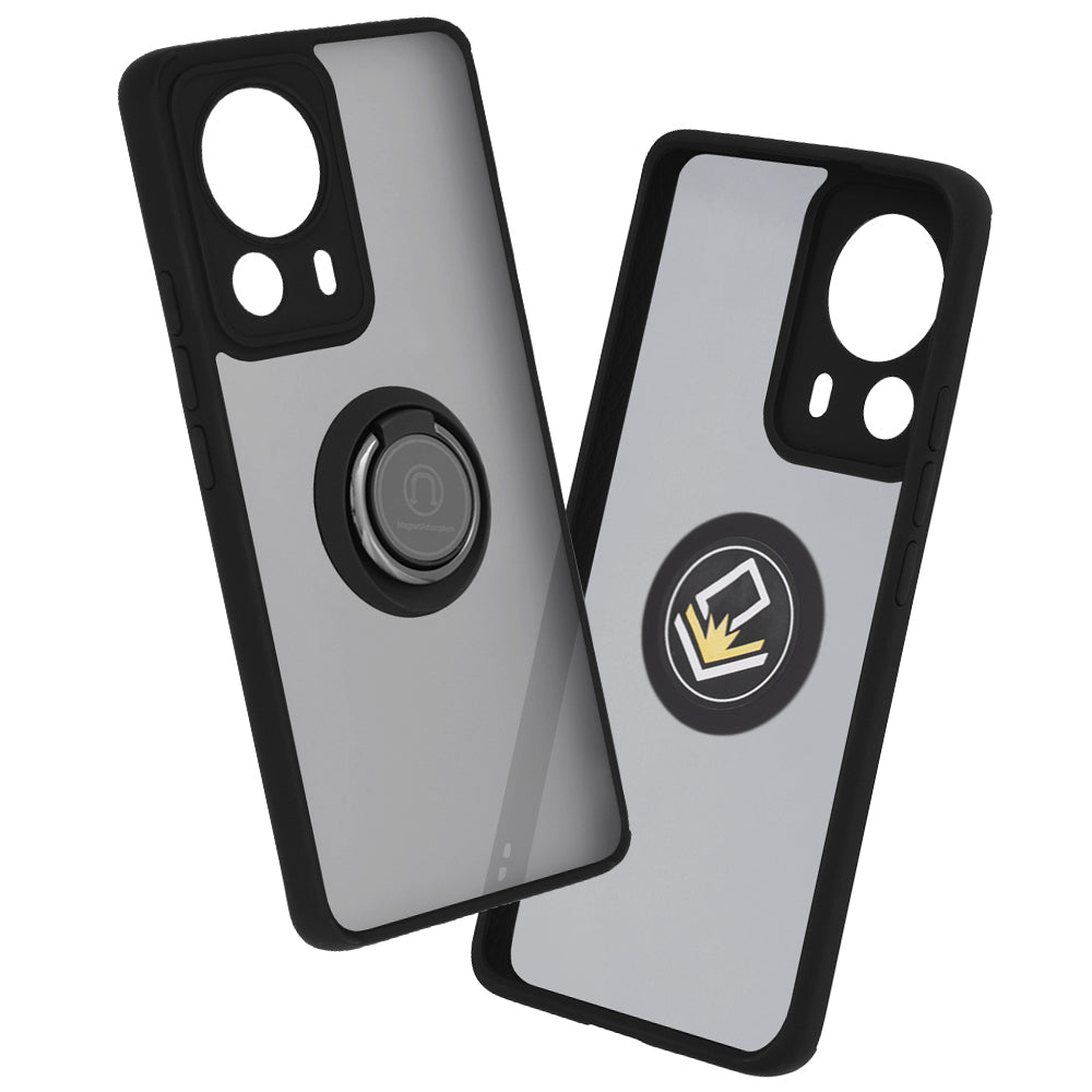 Deksel for Xiaomi 13 Lite, Techsuit, Glinth, Svart