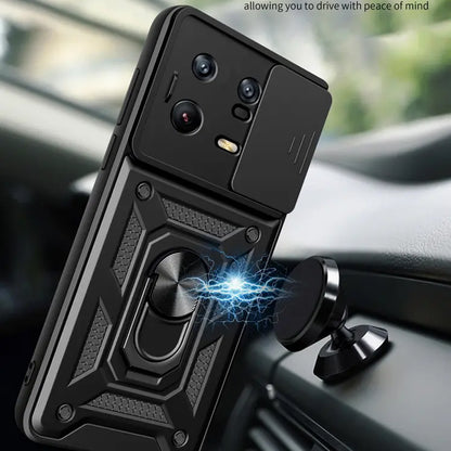 Deksel til Xiaomi 13 Pro, Techsuit, CamShield, Svart