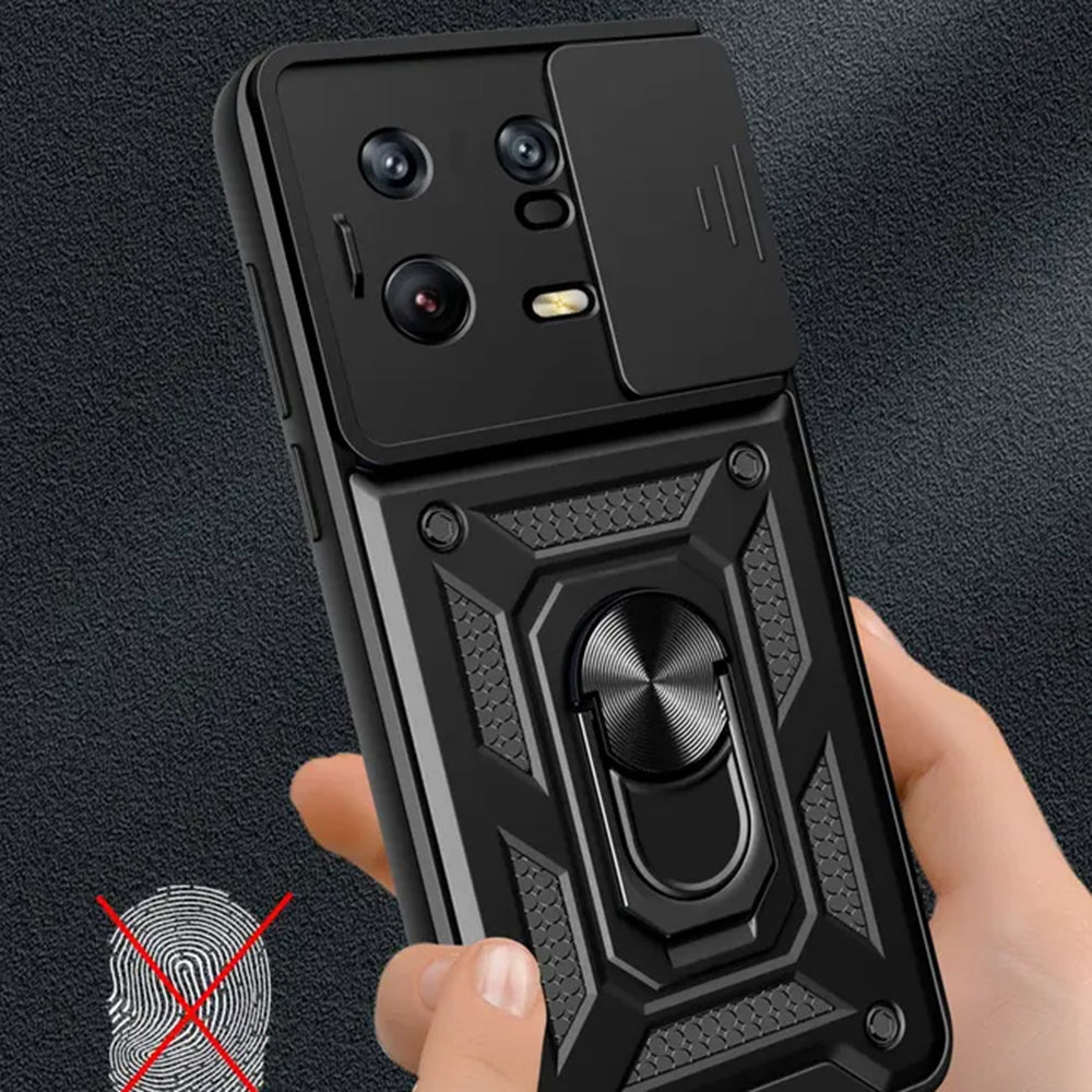Deksel til Xiaomi 13 Pro, Techsuit, CamShield, Svart