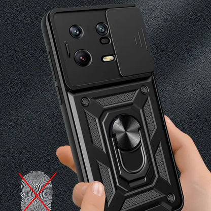 Deksel til Xiaomi 13 Pro, Techsuit, CamShield, Svart