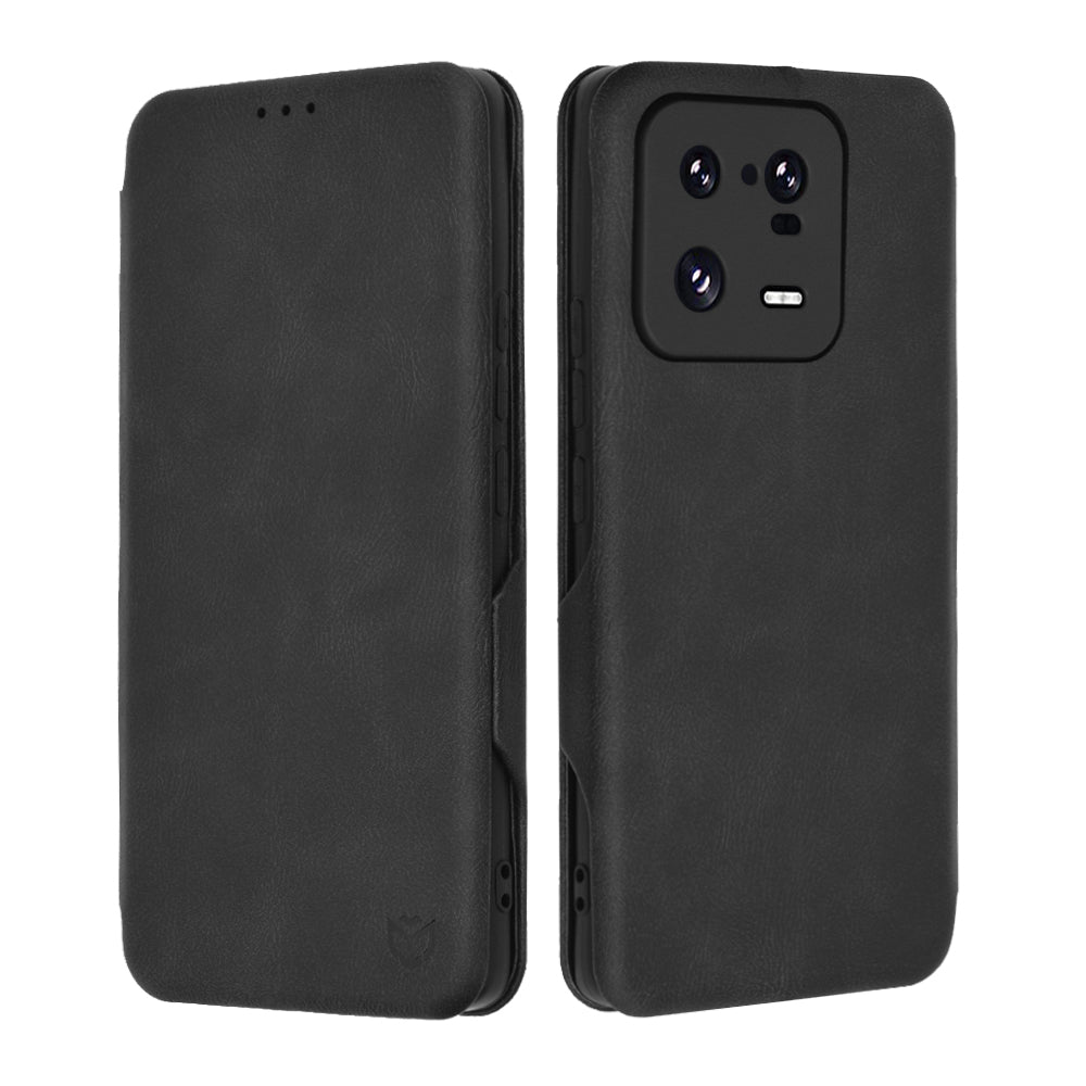 Deksel for Xiaomi 13 Pro, Techsuit, Safe Wallet Plus, Svart