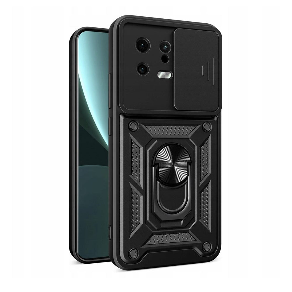 Deksel for Xiaomi 13, Techsuit, CamShield, Svart