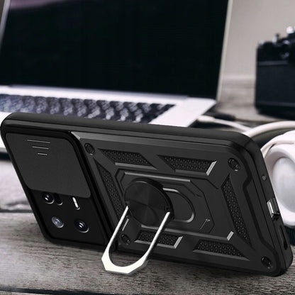 Deksel for Xiaomi 13, Techsuit, CamShield, Svart