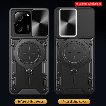 Deksel for Xiaomi 13T Pro / 13T, Techsuit, CamGuard Pro, Svart